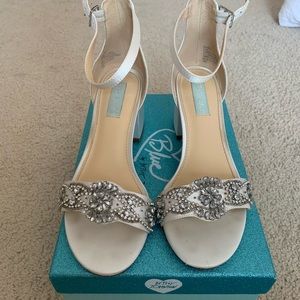 Blue by Betsy Johnson Wedding Shoes